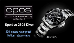 EPOS Sportive 3504 Diver スポーティブダイバー 3504BK