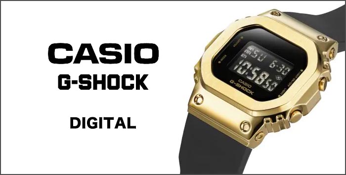 CASIO G-SHOCK DIGITALトップバナー